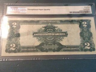 1899 $2 Silver Certificate PMG 65 EPQ RARE 4