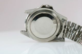 Vintage Rolex GMT Master 1675 Pepsi Bezel Long E Dial Watch Circa 1960s 8