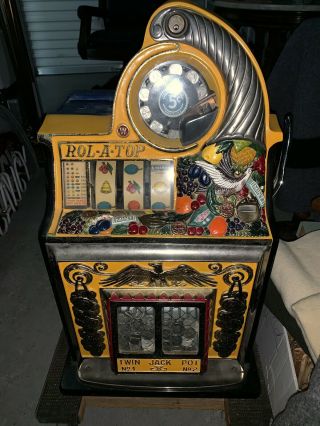 Vintage Bird Of Paradise Watling Slot Machine 5 Cent / Nickel,  Updated Listing