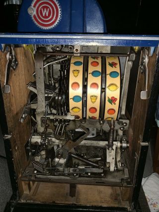 Vintage Bird Of Paradise Watling Slot Machine 5 cent / Nickel,  Updated Listing 6
