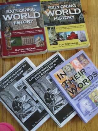 My Father ' s World (MFW) : Ancient History and Literature,  9th Grade,  Partial set 4