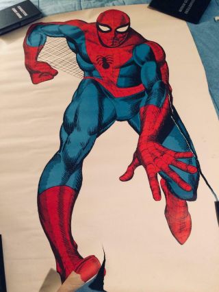 Vintage 1966 Marvel Comics Group Spider - Man Poster 29 " X 42 "