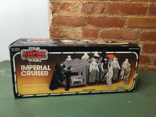 RARE 1981 Vintage Star Wars empire strikes back Kenner imperial cruiser NIB 2