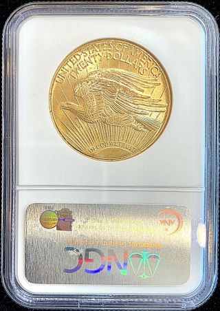 1928 $20 American Gold Eagle Saint Gaudens MS64 NGC Gem Coin Rare Date 2