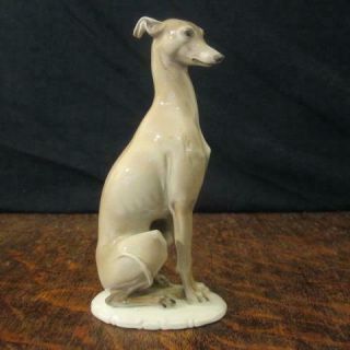 Vintage Rosenthal Porcelain T.  Karner Italian Greyhound Model No21 Dog Figure