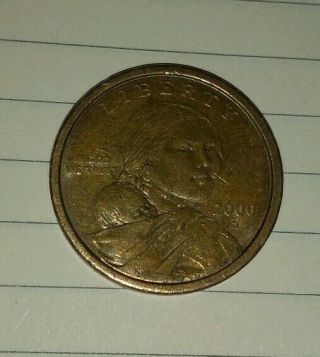 2000 Sacagawea One Dollar Coin D Variation Extremely Rare
