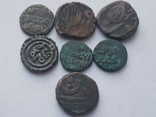 Ancient coin joblot greek islamic mongol mughal india sikh ranjit dev kushan 6