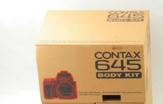 【AMAZING RARE IN BOX】 Contax 645 AF Camera Body Only From JAPAN 3