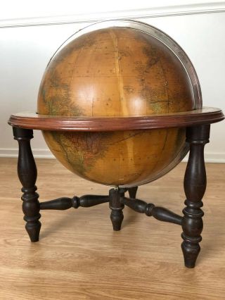 Antique Gilman Joslin Terrestrial Globe,  16 Inches in Diameter 10