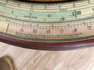 Antique Gilman Joslin Terrestrial Globe,  16 Inches in Diameter 4