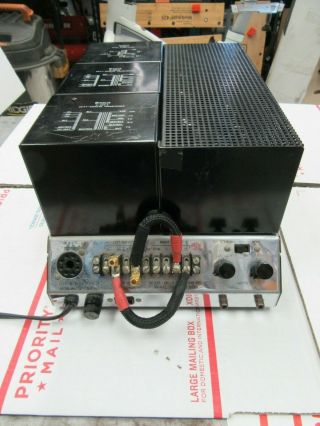 Vintage 60 ' s Mcintosh MC 225 Tubed Stereo Power Amplifier 4