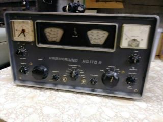 Hammarlund Model Hq - 110a Vintage Ham Radio Receiver