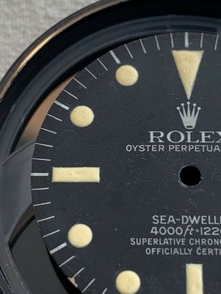 VINTAGE ROLEX SEADWELLER SEA - DWELLER MATTE DIAL 16660 5