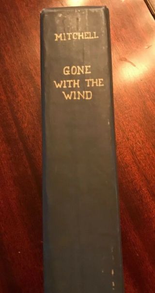 “Gone With The Wind”Very Rare Signed Margaret Mitchell May 1936 First Printing 8