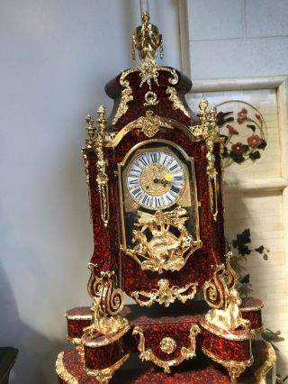 Magnificent Italian Metal Clock 2