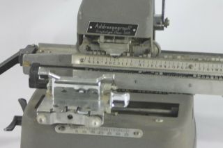 Rare Military Vintage Addressograph Graphotype Dog Tag Machine Class 350 2