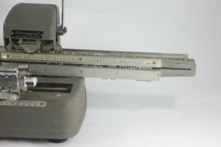 Rare Military Vintage Addressograph Graphotype Dog Tag Machine Class 350 4