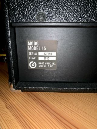 Moog Model 15 Limited - edition Reissue Modular Synthesizer MINTY RARE 10
