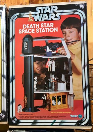 Star Wars Vintage 1978 Kenner Death Star Space Station Play Set