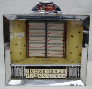 Vintage Seeburg 3w1 Wall - O - Matic Jukebox Wallbox 100 Songs Key A9836