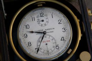 Marine ship chronometer Ulysse Nardin 9690 6