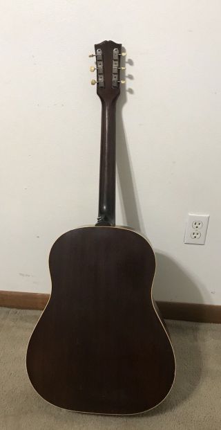 1959 Gibson J45 Vintage Acoustic Guitar Sunburst 4