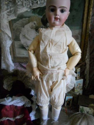 Antique French Doll Bebe Bru Jne R 9 6