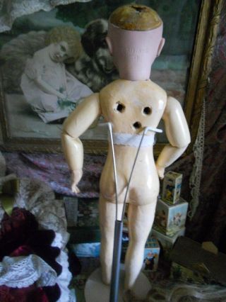 Antique French Doll Bebe Bru Jne R 9 9