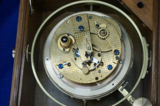 Thomas Mercer Double Box Marine Chronometer,  circa 1958 11