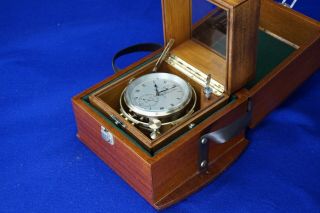 Thomas Mercer Double Box Marine Chronometer,  Circa 1958