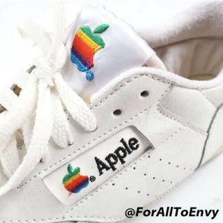 Vintage Apple Computer Sneakers Steve Jobs Macintosh 80s 90s Deadstock