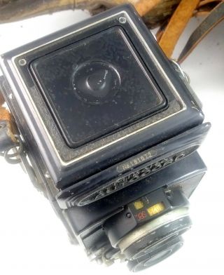 Vintage Minolta Autocord TLR Camera Rokkor 75mm 181672 4