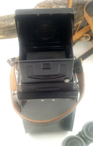 Vintage Minolta Autocord TLR Camera Rokkor 75mm 181672 6
