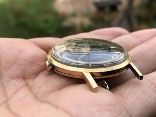 Barn Find 60s Vintage Rolex Precision 9708 Solid 18k Y.  Gold 34mm Men’s Watch 10