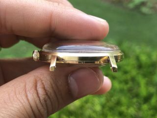 Barn Find 60s Vintage Rolex Precision 9708 Solid 18k Y.  Gold 34mm Men’s Watch 9