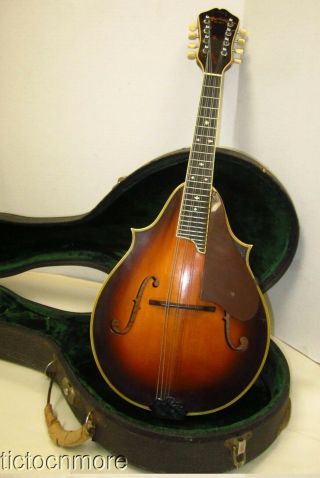 Vintage C.  F Martin 8 String Mandolin Sunburst A - Style & Case