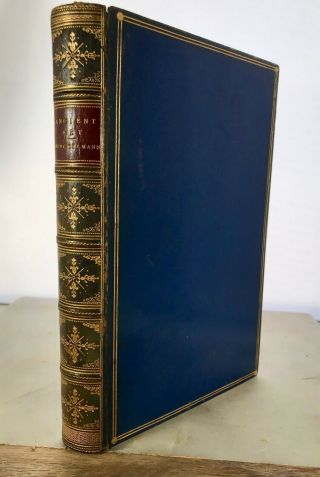 The History Of Ancient Art Among The Greeks,  Winckelmann 1850 Blue Leather Fine