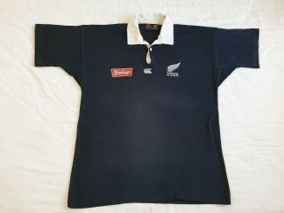 Vintage 1994 1996 Zealand All Blacks Steinlager (l) Jersey