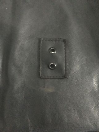Chicago Police Vintage Leather Jacket Size 44 6
