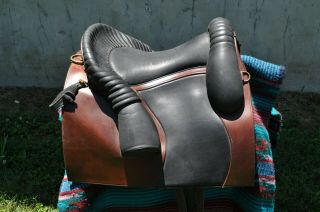 Rare To See - - Dp Bückeburger Baroque Schooling Saddle - Size S2/17.  5 "