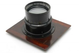 Rare 【EXC,  】Voigtlander Universal - Heliar 36cm 360mm F/4.  5 Lens From Japan 3