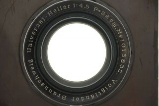 Rare 【EXC,  】Voigtlander Universal - Heliar 36cm 360mm F/4.  5 Lens From Japan 8