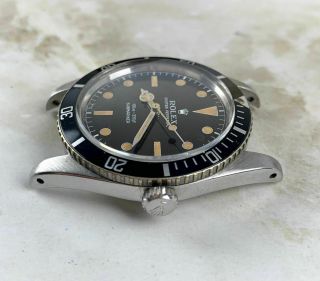 Vintage Rolex Submariner Dive Wristwatch Ref.  6536 - 1 1959 Small Crown RARE 5