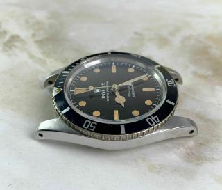 Vintage Rolex Submariner Dive Wristwatch Ref.  6536 - 1 1959 Small Crown RARE 6