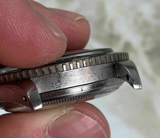 Vintage Rolex Submariner Dive Wristwatch Ref.  6536 - 1 1959 Small Crown RARE 8