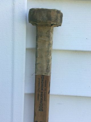 Vintage Sher - wood Wood Ice Hockey Stick 5
