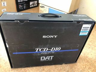 SONY TCD - D10 Portable Digital Audio Tape DAT Recorder Rare 6