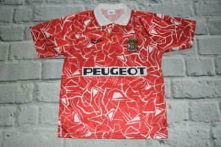 Ribero Shirt Coventry City Jersey Peugeot M Medium Kit Men Vintage Rare 92 - 93