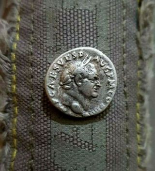 Rome Ancient Silver Denarius Vespasian (ad 69 - 79)