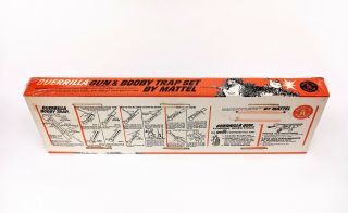 Mega RARE Vintage Mattel No.  0542 Guerrilla Tommy Gun & Booby Trap Set 7